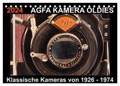 AGFA KAMERA OLDIES Klassische Kameras von 1926 – 1974 (Tischkalender 2024 DIN A5 quer), CALVENDO Monatskalender von Fraatz,  Barbara