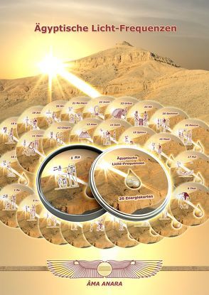 Ägyptische Licht-Frequenzen – Energiekarten von Nünchert,  Gabriele