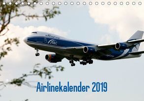 Airlinekalender 2019 (Tischkalender 2019 DIN A5 quer) von Iskra & Julian Heitmann,  Stefan