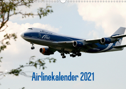 Airlinekalender 2021 (Wandkalender 2021 DIN A3 quer) von Iskra & Julian Heitmann,  Stefan