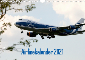 Airlinekalender 2021 (Wandkalender 2021 DIN A4 quer) von Iskra & Julian Heitmann,  Stefan