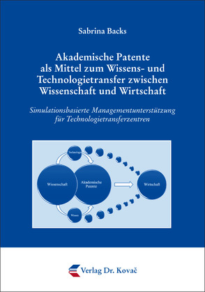 Akademische Patente als Mittel zum Wissens- und Technologietransfer zwischen Wissenschaft und Wirtschaft von Backs,  Sabrina