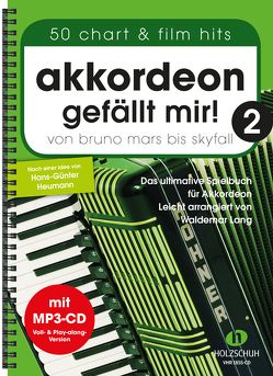 Akkordeon gefällt mir! 2 (mit MP3-CD) von Lang,  Waldemar