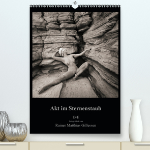 Akt im Sternenstaub EvE fotografiert von Rainer Matthias Gillessen (Premium, hochwertiger DIN A2 Wandkalender 2021, Kunstdruck in Hochglanz) von L.,  Eva, MG,  Rainer