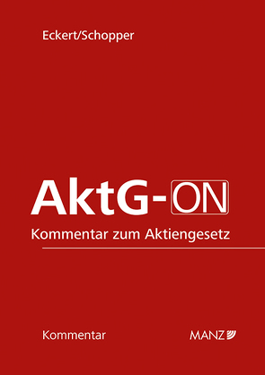AktG-ON von Eckert,  Georg, Schopper,  Alexander