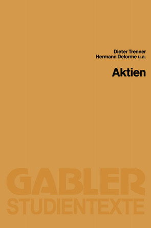 Aktien von Delorme,  Hermann, Trenner,  Dieter