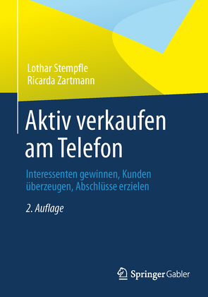 Aktiv verkaufen am Telefon von Stempfle,  Lothar, Zartmann,  Ricarda