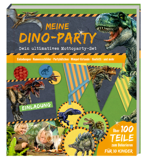 Aktivbuch – T-REX World – Meine Dino-Party von Frey-Spieker,  Raimund