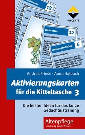 Aktivierungskarten für die Kitteltasche 3 von Friese,  Andrea, Halbach,  Anne