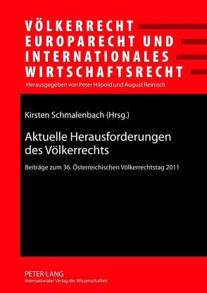 Aktuelle Herausforderungen des Völkerrechts von Schmalenbach,  Kirsten