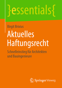 Aktuelles Haftungsrecht von Brixius,  Birgit