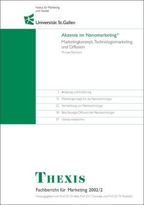 Akzente im Nanomarketing von Reinhold,  Michael