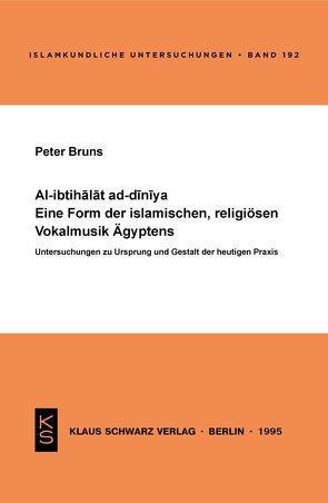 Al-ibtihalat ad-diniya von Bruns,  Peter