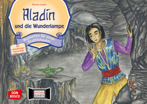 Aladin und die Wunderlampe. Kamishibai Bildkartenset von Grünwald,  Karina
