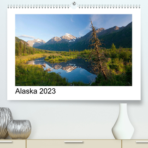 Alaska 2023 (Premium, hochwertiger DIN A2 Wandkalender 2023, Kunstdruck in Hochglanz) von kalender365.com