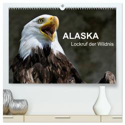Alaska – Lockruf der Wildnis (hochwertiger Premium Wandkalender 2024 DIN A2 quer), Kunstdruck in Hochglanz von Wilczek,  Dieter
