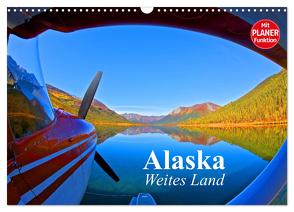 Alaska – Weites Land (Wandkalender 2024 DIN A3 quer), CALVENDO Monatskalender von Stanzer,  Elisabeth
