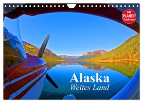 Alaska – Weites Land (Wandkalender 2024 DIN A4 quer), CALVENDO Monatskalender von Stanzer,  Elisabeth