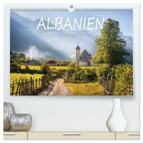 Albanien – Europas geheimes Paradies (hochwertiger Premium Wandkalender 2024 DIN A2 quer), Kunstdruck in Hochglanz von L. Beyer,  Stefan