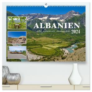 Albanien – wild, authentisch, abenteuerlich (hochwertiger Premium Wandkalender 2024 DIN A2 quer), Kunstdruck in Hochglanz von Calabotta,  Mathias