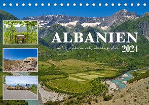 Albanien – wild, authentisch, abenteuerlich (Tischkalender 2024 DIN A5 quer) von Calabotta,  Mathias