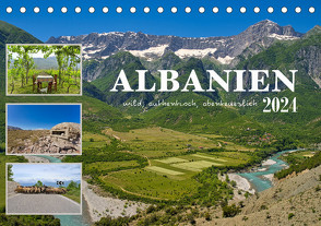 Albanien – wild, authentisch, abenteuerlich (Tischkalender 2024 DIN A5 quer), CALVENDO Monatskalender von Calabotta,  Mathias