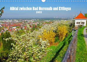 Albtal zwischen Bad Herrenalb und Ettlingen (Wandkalender 2022 DIN A3 quer) von Grade,  C&V