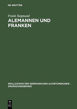 Alemannen und Franken von Siegmund,  Frank