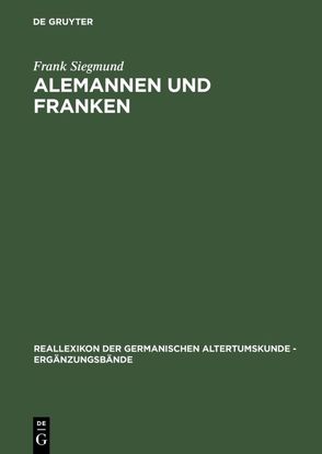 Alemannen und Franken von Siegmund,  Frank
