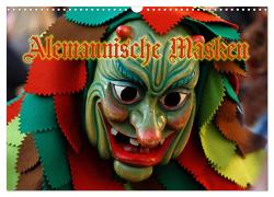 Alemannische Masken (Wandkalender 2024 DIN A3 quer), CALVENDO Monatskalender von Laue,  Ingo