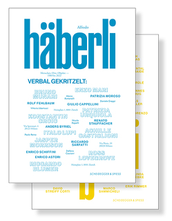 Alfredo Häberli – Verbal gekritzelt von Häberli,  Alfredo
