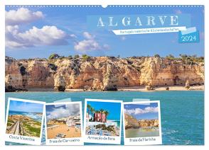 Algarve – Portugals malerische Küstenlandschaften (Wandkalender 2024 DIN A2 quer), CALVENDO Monatskalender von Meyer,  Dieter