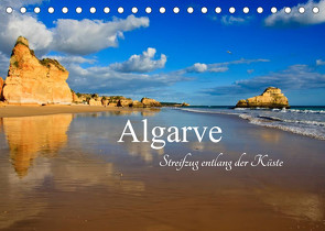 Algarve – Streifzug entlang der Küste (Tischkalender 2022 DIN A5 quer) von Carina-Fotografie