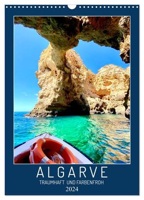 Algarve Traumhaft & farbenfroh (Wandkalender 2024 DIN A3 hoch), CALVENDO Monatskalender von Georgotas,  Georgios