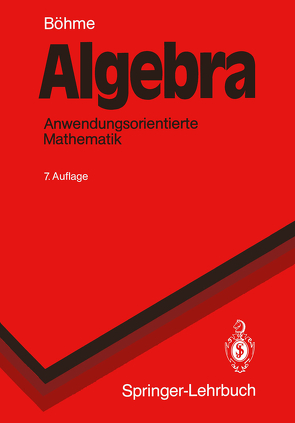 Algebra von Böhme,  Gert