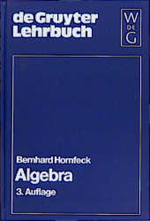 Algebra von Hornfeck,  Bernhard