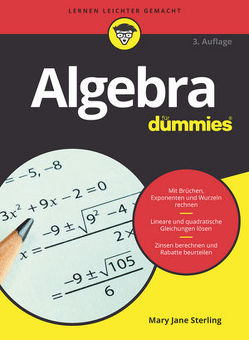 Algebra für Dummies von Sterling,  Mary Jane
