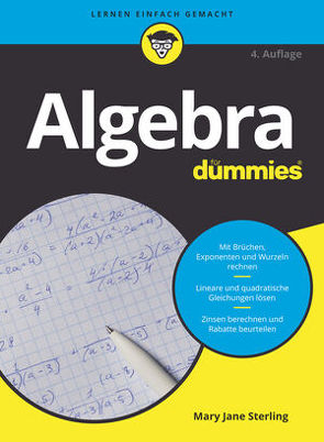 Algebra für Dummies von Sterling,  Mary Jane