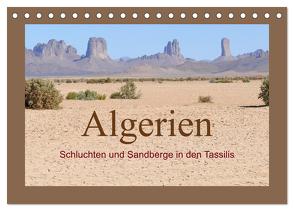 Algerien – Schluchten und Sandberge in den Tassilis (Tischkalender 2024 DIN A5 quer), CALVENDO Monatskalender von Bormann,  Knut