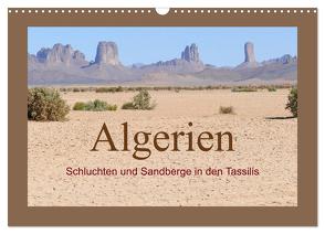 Algerien – Schluchten und Sandberge in den Tassilis (Wandkalender 2024 DIN A3 quer), CALVENDO Monatskalender von Bormann,  Knut