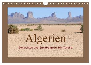 Algerien – Schluchten und Sandberge in den Tassilis (Wandkalender 2024 DIN A4 quer), CALVENDO Monatskalender von Bormann,  Knut
