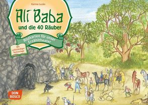 Ali Baba und die 40 Räuber. Kamishibai Bildkartenset von Grünwald,  Karina