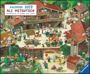 Ali Mitgutsch 2019 – Wimmelbilder – DUMONT Kinder-Kalender – Querformat 52 x 42,5 cm – Spiralbindung von DUMONT Kalenderverlag, Mitgutsch,  Ali