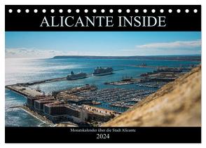 ALICANTE INSIDE – Monatskalender über die Stadt Alicante (Tischkalender 2024 DIN A5 quer), CALVENDO Monatskalender von HauGe,  HauGe