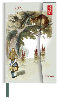 Alice in Wonderland 2021 – Buchkalender – Märchen – Taschenkalender – 10×15