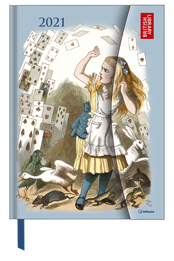Alice in Wonderland 2021 – Buchkalender – Märchen – Taschenkalender – 16×22