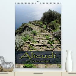 Alicudi – 7321 Stufen einer Insel (Premium, hochwertiger DIN A2 Wandkalender 2023, Kunstdruck in Hochglanz) von De. Rabena,  Mercedes