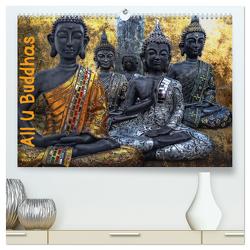 All U Buddhas (hochwertiger Premium Wandkalender 2024 DIN A2 quer), Kunstdruck in Hochglanz von G. Pinkawa,  Joachim
