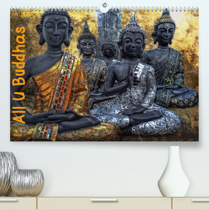 All U Buddhas (Premium, hochwertiger DIN A2 Wandkalender 2023, Kunstdruck in Hochglanz) von G. Pinkawa,  Joachim
