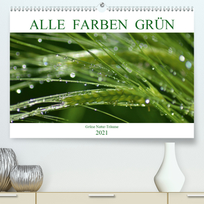Alle Farben Grün (Premium, hochwertiger DIN A2 Wandkalender 2021, Kunstdruck in Hochglanz) von Fotokullt, Kull,  Isabell